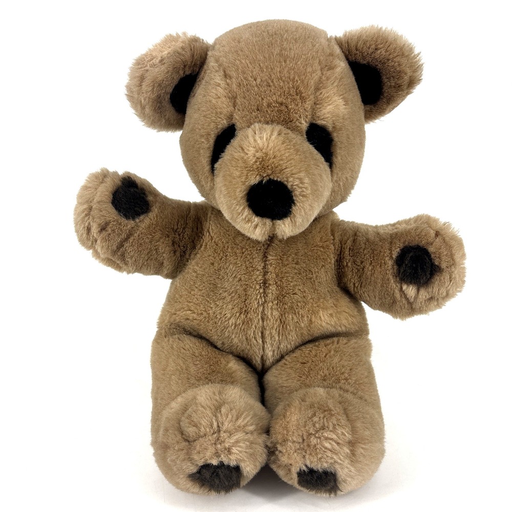 Gund 1979 Plush Brown Bear STITCH Stuffed Animal Vintage 16"